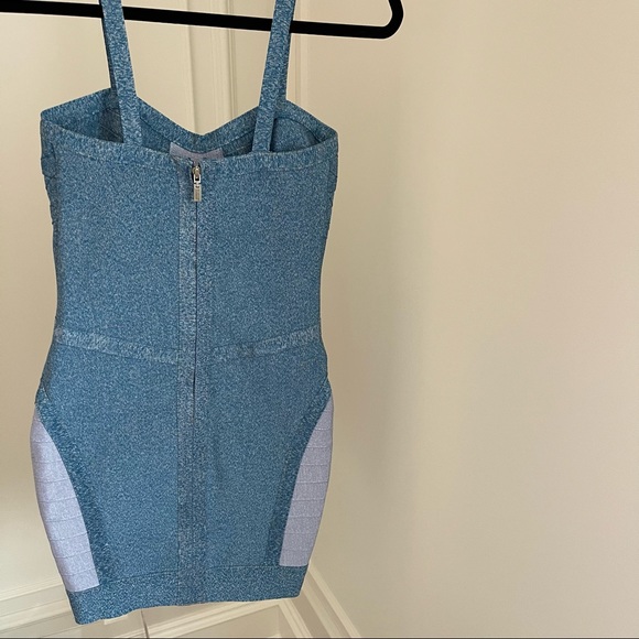 NWT blue dress bought from Bloomingdale’s - Picture 2 of 4